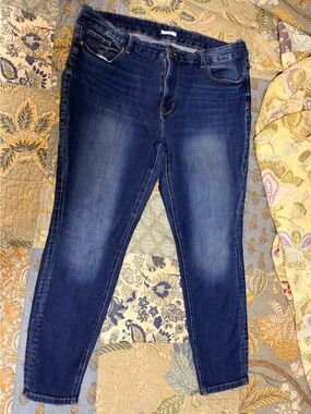 Maurices Indigo Skinny Jeans for Women XL